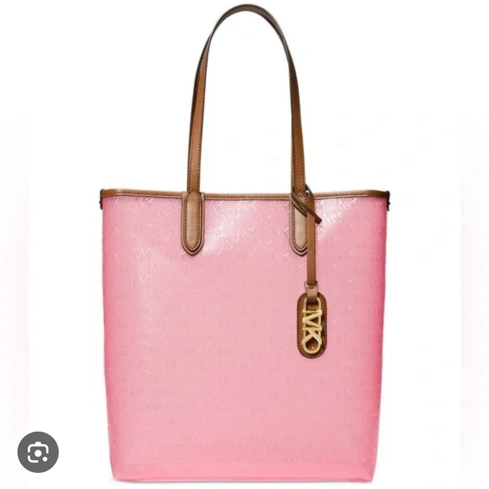 Michael Kors Eliza Large North South Transparent Tote Bag - Picture 4 of 5